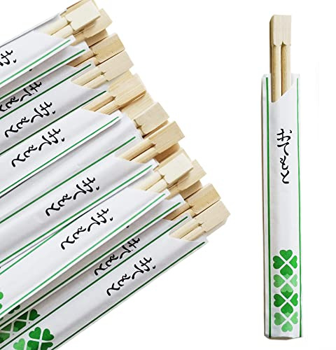 CAPACITEA Bamboo Chopsticks, Disposable(20cm - 100 Pairs)