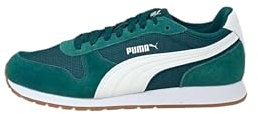 PUMA Unisex ST Miler Sneaker, Dark Myrtle White-Gum, 41 EU
