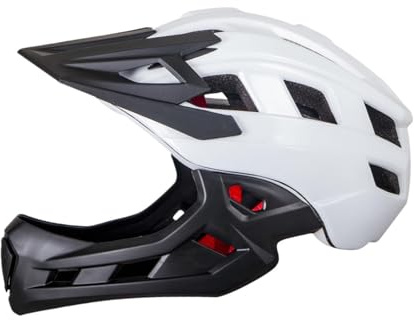F Fityle Casco de Bicicleta para niños Casco de Bicicleta de montaña Casco Casco de Ciclismo de Espuma de PC Ajustable para múltiples Deportes, Negro