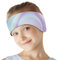 HeySplash Diadema de Natación para Niños, Banda para Cabeza de Neopreno Ajustable para Protección Oídos, Banda de Natación para Surf Buceo Canotaje Rafting, Talla M, Tie-Dye Morado