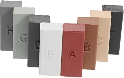 ERINGOGO Kit Riparazione per in Laminato 8 Colori Stucco per Riparazione e Graffi e su Cucina Porte e Facile Usare