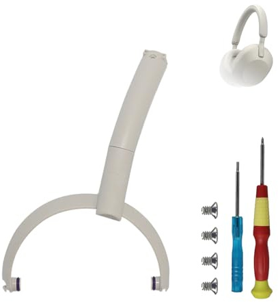 Adhiper Swivel Hinge Repair Kit for Sony WH-1000XM5 Headphone,Silver-Right