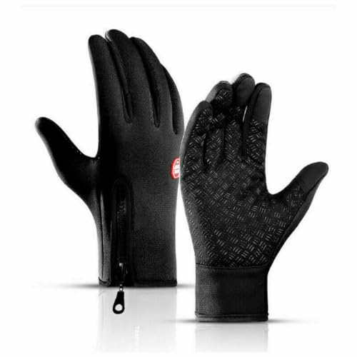HYX Unisex Winter Gloves Waterproof Windproof Touch Screen Non-slip Grip for Driving Cycling Walking