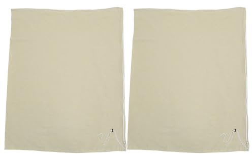 Gatuida Lot de 2 Sacs à Plantes en Toile de Jute - 100 x 80 cm - Protection hivernale Contre Le Gel - Sacs réutilisables - Toile Anti-Gel pour Plantes d'extérieur par Temps Froid