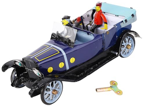 Mavaol – Jouet de Voiture à remonter, Construction en Fer, modèle de Voiture rétro Fait à la Main, pour Magasin de vêtements, café, Bar, Maison