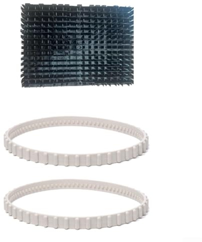 Accessori per la pulizia della piscina, kit da 3 pezzi con cinghie RCX23002 e rullo spazzola RCX26008 per modelli Hayward, efficienza di pulizia migliorata, costruzione in gomma per manutenzione