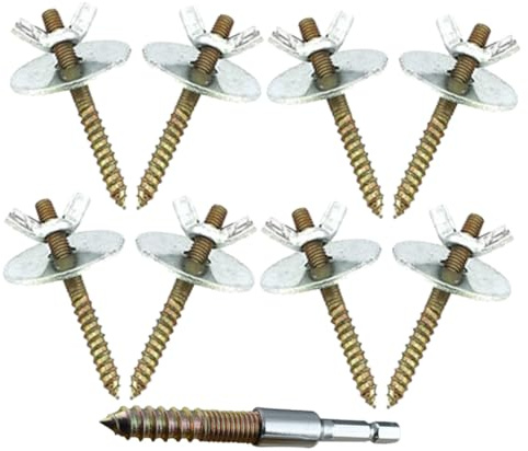 Ciieeo Birdcage Accessories Screw Kit for Hamster Springboard Fixing Parts Bird Cage Supplies Screws for Bird Stand for Indoor Aviary
