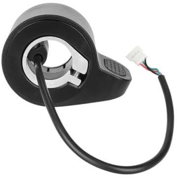 VerveFusion Accélérateur Trottinette Électrique Accessoire, Pièce de Rechange pour Contrôle de Vitesse, Accélérateur au Pouce pour Guidon, Installation Facile, Composant de Freinage, 1pcs