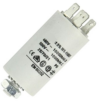 CONDENSATORE 16 MF PER MOTORE LAVASTOVIGLIE LAVATRICE UNIVERSALE 220 VOLT
