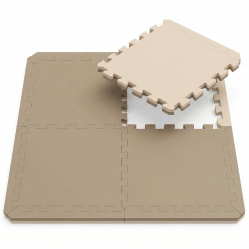 eyepower Esterilla profesional para artes marciales de 2 cm de grosor – Esterillas de judo para el hogar 63 x 63 cm – Tatami Esterilla para el gimnasio en casa Esterilla Deporte Puzzle Sport