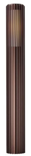 Wegeleuchte Alu metallisch braun Nordlux Aludra 95 IP54 E27