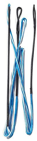 SHARROW Bogensehne Bogenschießen Fast Flight Bogensehne 60 62 66 68 70 Dacron Bogensehne handgefertigter Ersatz 16 Stränge für Traditionellen Recurvebogen Langbogen (60 Zoll/144 cm, Typ 8:)