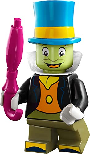 Sélection : Lego 71038 Figurines – Disney 100 ans – Figurines à collectionner Disney + carte postale gratuite (03 – Jiminy Cricket)