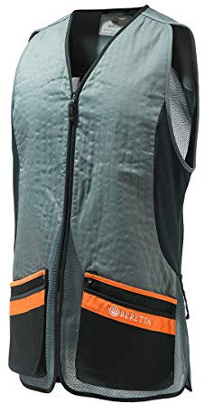 Beretta Silver Pigeon EVO Vest Grey & Orange