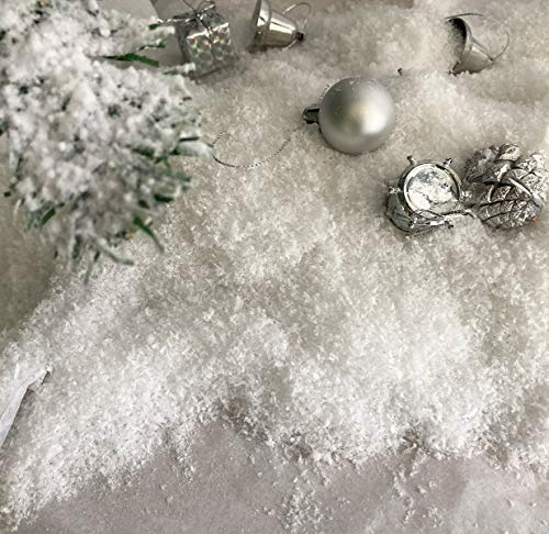 Alquera Neve Artificiale per Decorazione e Artigianato - Display Snow (L - 180g)
