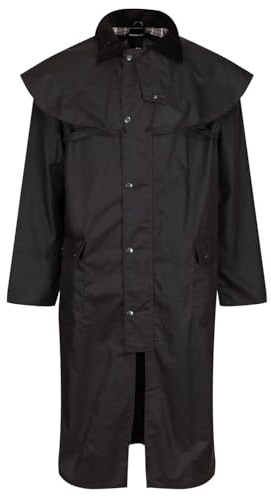 Regatta Cranbrook Longline Veste cirée légère pour homme – Parfaite pour l'extérieur, la marche, la randonnée et le camping