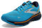 BROOKS Herren Ghost 15 GTX Sneaker, Blue/Peacoat/Orange, 43 EU