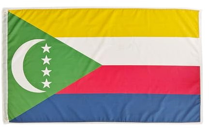 Drapeau des Comores 150 cm x 90 cm