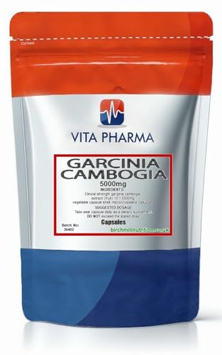 VITA PHARMA Garcinia Cambogia 5000mg 60 Capsules