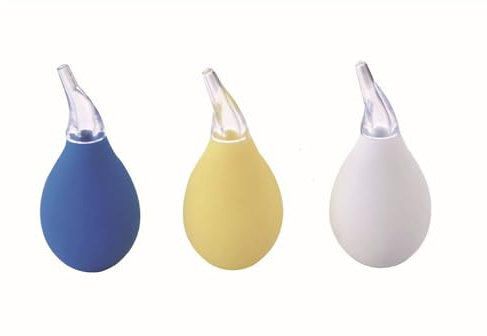 3 Stück Nasensauger für Neugeborene, Nasal Reiniger für Neugeborene, Baby Manuell Nasenaspirator, Silikon-Baby-Nasensauger, zur Linderung von verstopfter Nase bei Säuglingen