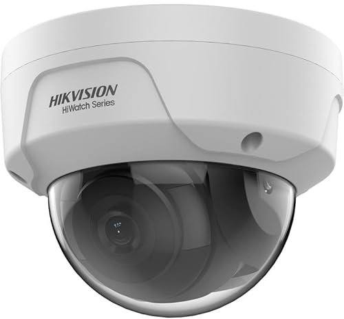 Hikvision (HWI-D120HA Dome-IP-Kamera, für den Außenbereich, 2 MP, PoE, 2,8 mm, Smart IR30m