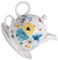 Amosfun Té De Cerámica Tetera Con Taza y Plato Tetera Porcelana De Té Para Hogar