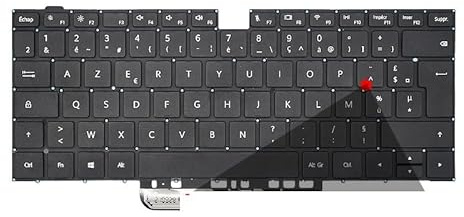 WZKOZDR Ersatzteile Tastatur-Hintergrundbeleuchtung für Huawei für MateBook D 14 NBL-WAQ9RP WAQ9L WAQ9R NBB-WAH9 WAP9R KLW-W19 W29 Laptop-Tastaturen(FR No Backlight)