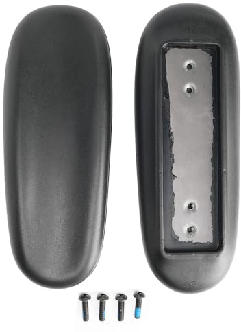 Kontorsstol ersättning armstöd armstöd kuddar kepsar universell 10 cm 14 cm monteringshål 1 par, MingYi.Office