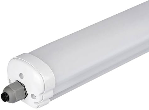 V-TAC LED-Feuchtraum-Wannenleuchte VT-1574-N, EEK: E, 48 W, 5760 lm, 6500 K, 1500 mm, 4 Stück