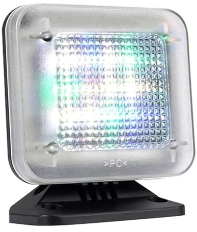 Fake TV Simulator,LED Lamp Fake TV Simulator Light,Night Security Light,Home Security Fake Television for Home Security Burglary Protection,uilt-in Light Source Sensor & Dusk Sensor, Auto Power On