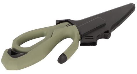 Forbici da cucina in acciaio inossidabile multiuso di forbici di pesce esterno con campeggio da cucina design staccabile