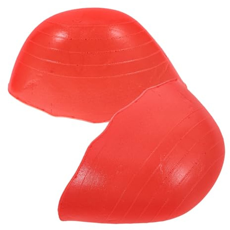 UTHCLO Almohadillas para Zapatos Tapón Dedo Gordo del Pie en Espuma Pu Naranja, Diseño Ergonómico y Uso Versátil para Zapatos Casuales y Tacones Altos