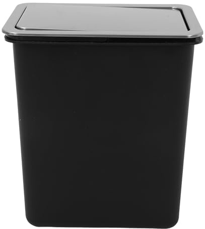 Didiseaon Tapa Abatible para Cubo de Basura Empotrado de Cocina, Acero Inoxidable, Set de 3 Piezas (d-260z-430), Cubierta Integrada para Encimera, Cierre Silencioso y Antihumos, Adecuado