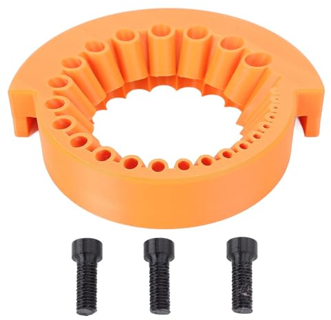 Herramienta afiladora de brocas PolyGen para amoladoras angulares de 125 mm, admite brocas de 2 mm a 13 mm, un cabezal de amoladora de brocas para mantenimiento de brocas en taller