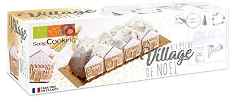 Stampo tronchetto di Natale - Villaggio di Natale