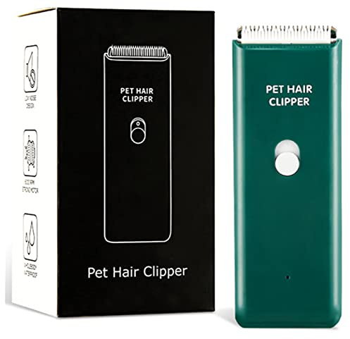 Cane gatto casa capelli impermeabile Clipper portatile elettrico ricaricabile USB Pet Governare strumenti a basso rumore rasoio Cordless Trimmer per piccoli e grandi animali domestici