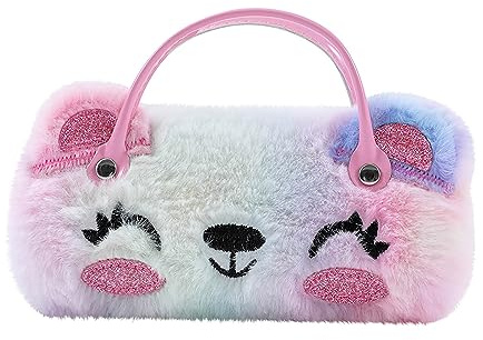 Hifot Papillon étui Lunettes Enfants,Rigide étui Lunettes Soleil pour Fille garçon