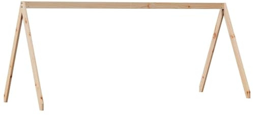 vidaXL Tetto per Letto Bambini 199x80,5x88 cm Legno Massello di Pino, tetto per letto, tettoia per letto bambini, baldacchino per letto bambini