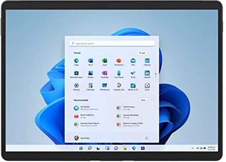 Microsoft Surface Pro 8 256 GB 33 cm (13 Zoll) Intel Core i7 16 GB Wi-Fi 6 (802.11ax) Windows 11 Pro Graphit (Generalüberholt)