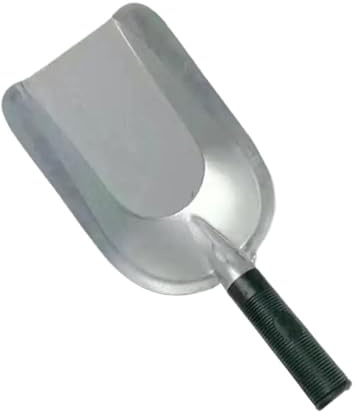 Pala Cuadrada de Acero Inoxidable, Paleta Mano pequeña, Compatible con tareas excavación Suelos y plantación Jardines, Herramienta desmalezado