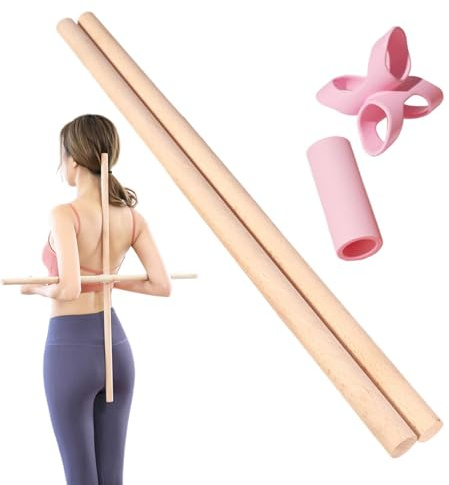 Yoga-stav för motionsändamål 2-delad Pilates-sträckstav