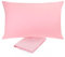 Petit Oreiller Enfant 3 Ans Coussin Bebe avec Taie d'oreiller Rose Coton - 33 x 45 cm Un Oreiller avec taie d'oreiller - Bedding Maternelle Voyage