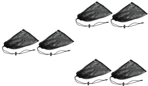 YARNOW 6 STK Aufbewahrungstasche Tennis Aufbewahrungstasche für Kleidung Rucksack mit Kordelzug wäscheklammerbeutel Wäschesäcke Kleinigkeiten Netzbeutel Sportler Geschenk