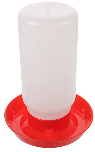 Sosoport Geflügel Futterautomat Und Tränkeset Automatische Tränkeschale Und Futterspender Für Hühnerzucht Geflügeltränkebehälter Mit Stabiler Struktur Und Großem Fassungsvermögen Installier