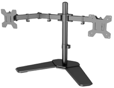 AVOID Monitorfäste M042 – ergonomiskt monitorarm för 43–50 ″ – justerbar höjd, lutning, rotation – kabelhantering och utrymmesbesparande design