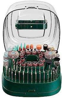 Accessoires d'outils rotatifs - accessoires pour perceuses - ponceuse de précision Pour bois, métal et plastique. percer, fraiser, graver, polir, nettoyer, poncer ou sectionner 276 pièces, PARKSIDE