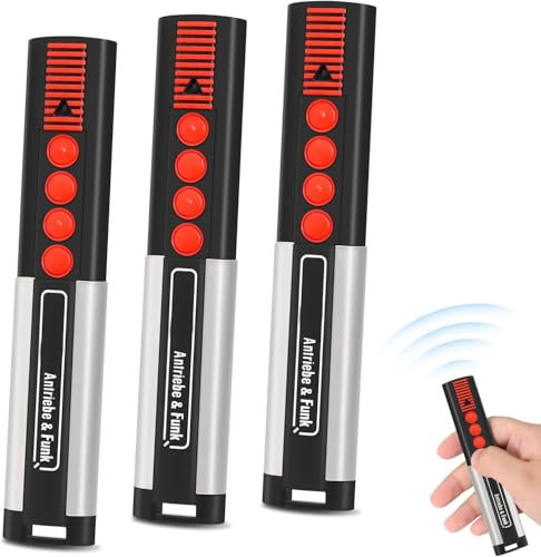 868 MHz Fernbedienung Garagentor,Fernbedienung für 4020 TX03-868-4 4020V000,Handsender für Garagentor,4-Kanal Funkfernbedienung Garagentor(3)