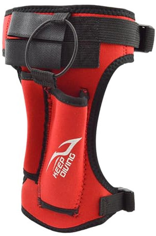 Blade Holster - Étui à Couteau spécifique au Plongeur - Porte-Couteau de plongée réglable, étui à Gaine de Lame de Cuisse Parfait pour la plongée sous-Marine, la pêche, la plongée en apnée et Les