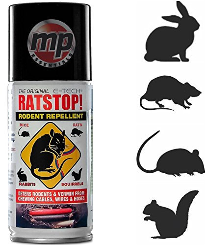 The Original Ratstop Rat Rabbit Mice Squirrel Rodent Repeller Repellent Deterrant Spray