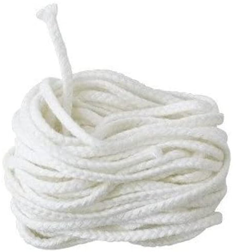 Ilmkerze® Docht Kerzendocht für Kerzen bis 11 cm Durchmesser Länge 10 m | 100% Baumwolle | geeignet für Bienenwachs, Paraffin, Sojawachs, Rapswachs und viele andere Wachse DIY